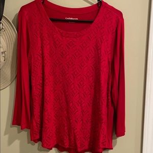 3/4 length tunic with decorative details